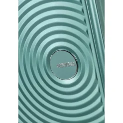 Online American Tourister Soundbox Aluminium Spinner 68 cm Expandable dusty turquoise