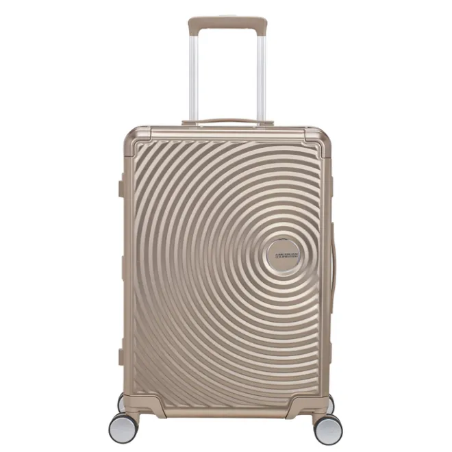 New American Tourister Soundbox Alu Spinner 68/25 TSA bronze