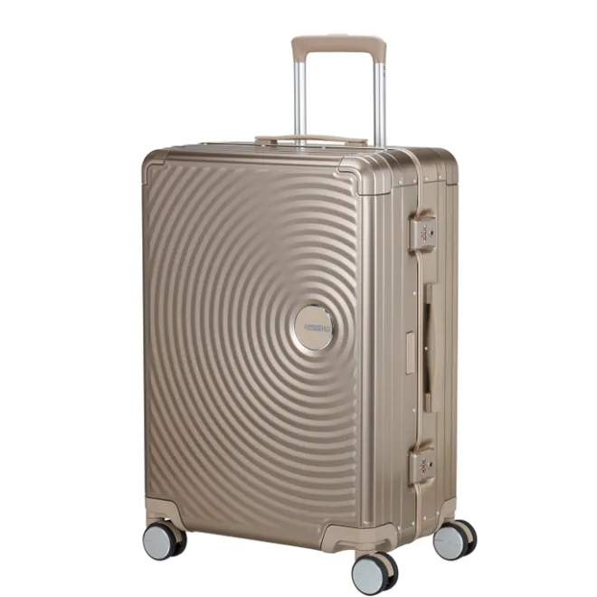 New American Tourister Soundbox Alu Spinner 68/25 TSA bronze