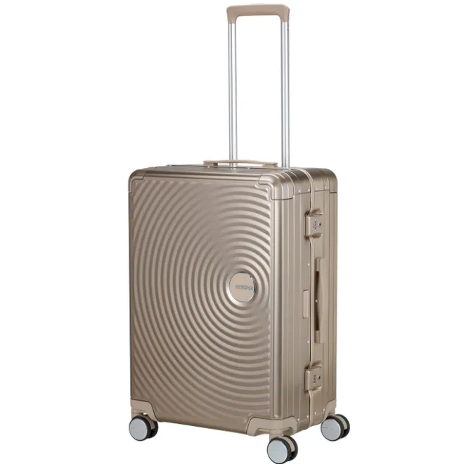 New American Tourister Soundbox Alu Spinner 68/25 TSA bronze