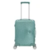 Best American Tourister Soundbox Aluminium Spinner 55 Expandable dusty turquoise