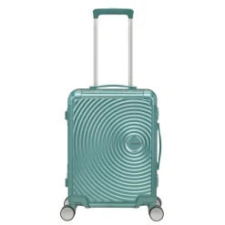 Best American Tourister Soundbox Aluminium Spinner 55 Expandable dusty turquoise
