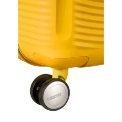 American Tourister Soundbox Spinner 67 Expandable golden yellow