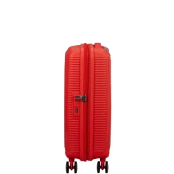 New American Tourister Soundbox Spinner 55/20 TSA Expandable neon orange