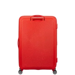New American Tourister Soundbox Spinner 77/28 TSA Expandable neon orange
