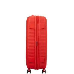 New American Tourister Soundbox Spinner 77/28 TSA Expandable neon orange