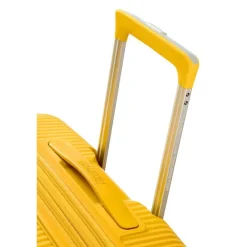 American Tourister Soundbox Spinner 55 Expandable golden yellow