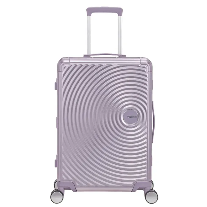 Outlet American Tourister Soundbox Aluminium Spinner 68 cm Expandable stormy lilac