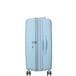 Outlet American Tourister Soundbox Spinner 67/24 TSA Expandable pastel blue