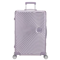 Hot American Tourister Soundbox Aluminium Spinner 77 cm Expandable stormy lilac