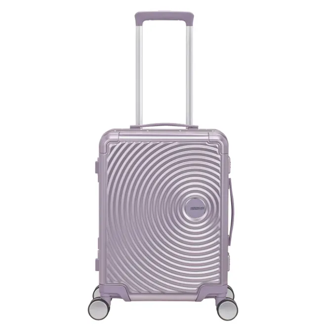 Best American Tourister Soundbox Aluminium Spinner 55 Expandable stormy lilac