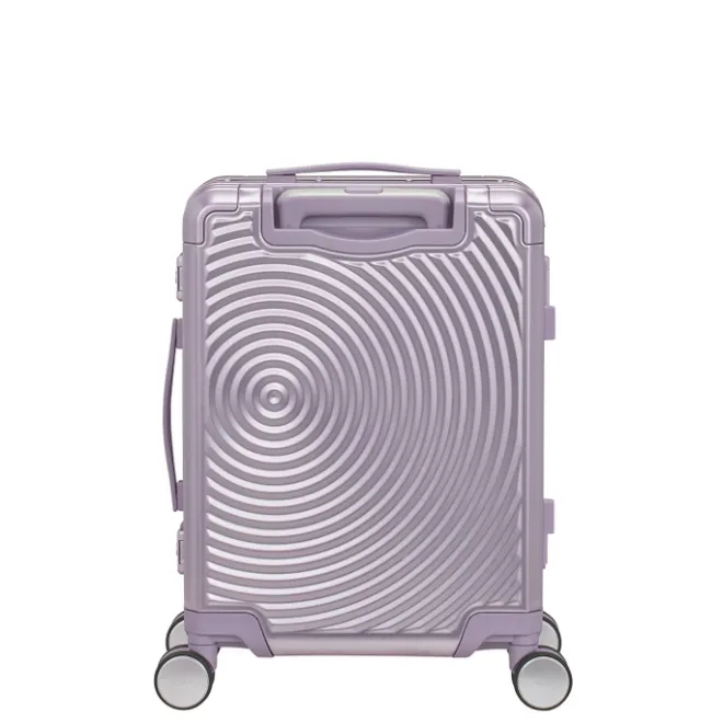 Best American Tourister Soundbox Aluminium Spinner 55 Expandable stormy lilac