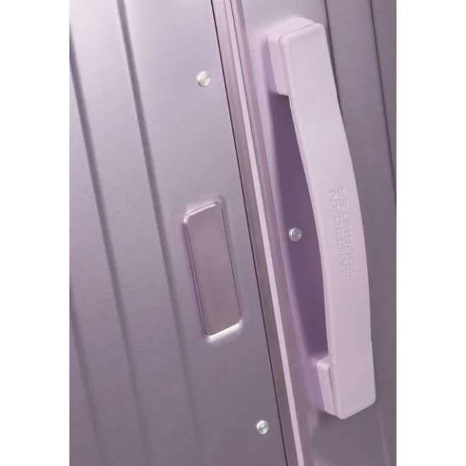 Best American Tourister Soundbox Aluminium Spinner 55 Expandable stormy lilac