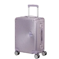 Best American Tourister Soundbox Aluminium Spinner 55 Expandable stormy lilac