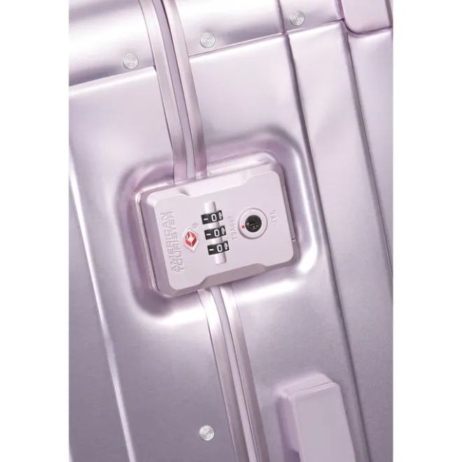 Best American Tourister Soundbox Aluminium Spinner 55 Expandable stormy lilac
