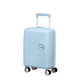 New American Tourister Soundbox Mini Spinner 47/16 pastel blue