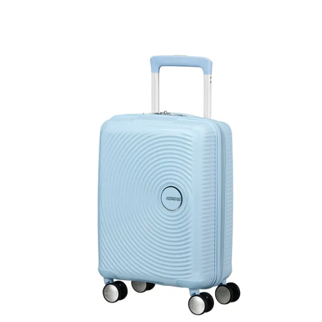New American Tourister Soundbox Mini Spinner 47/16 pastel blue