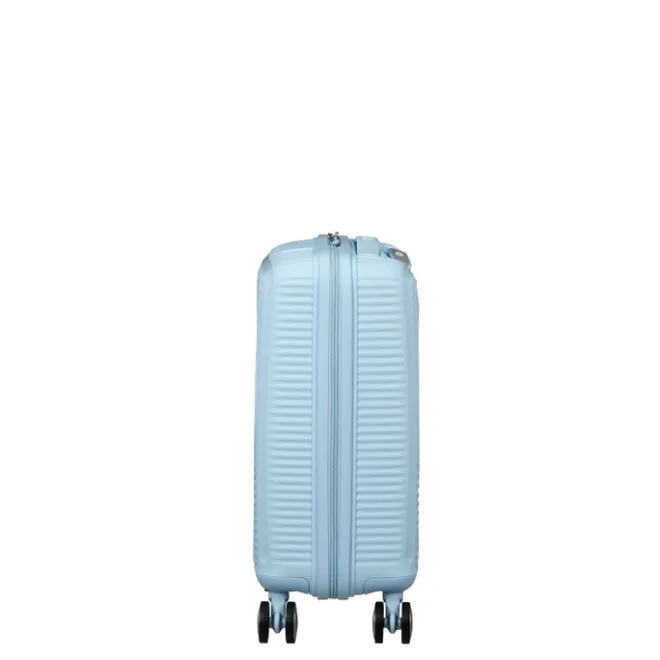 New American Tourister Soundbox Mini Spinner 47/16 pastel blue