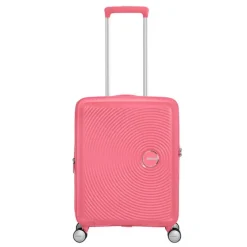 Best American Tourister Soundbox Spinner 55 Expandable sun kissed coral