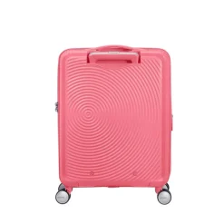Best American Tourister Soundbox Spinner 55 Expandable sun kissed coral