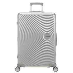 Best American Tourister Soundbox Alu Spinner 77/28 TSA silver