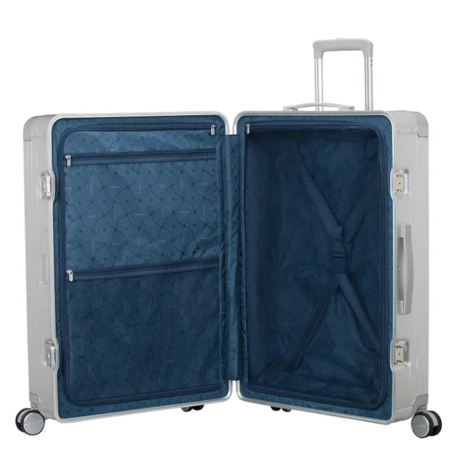 Best American Tourister Soundbox Alu Spinner 77/28 TSA silver