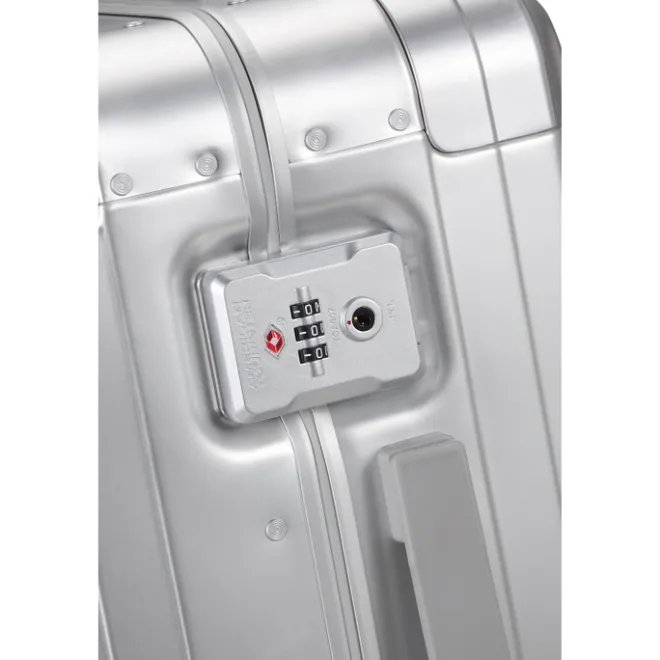 Best American Tourister Soundbox Alu Spinner 77/28 TSA silver
