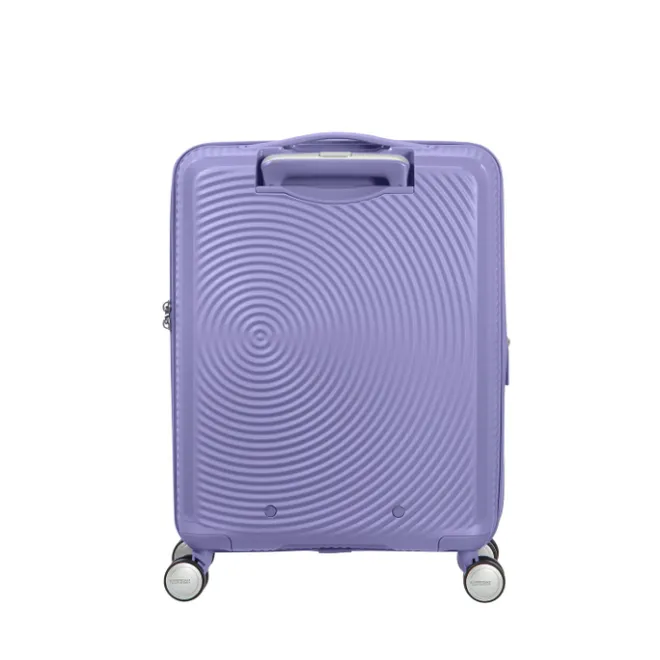 Hot American Tourister Soundbox Spinner 55 Expandable lavender
