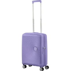 Hot American Tourister Soundbox Spinner 55 Expandable lavender