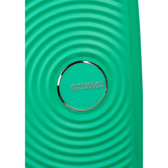 Clearance American Tourister Soundbox Mini Spinner 47 bright green