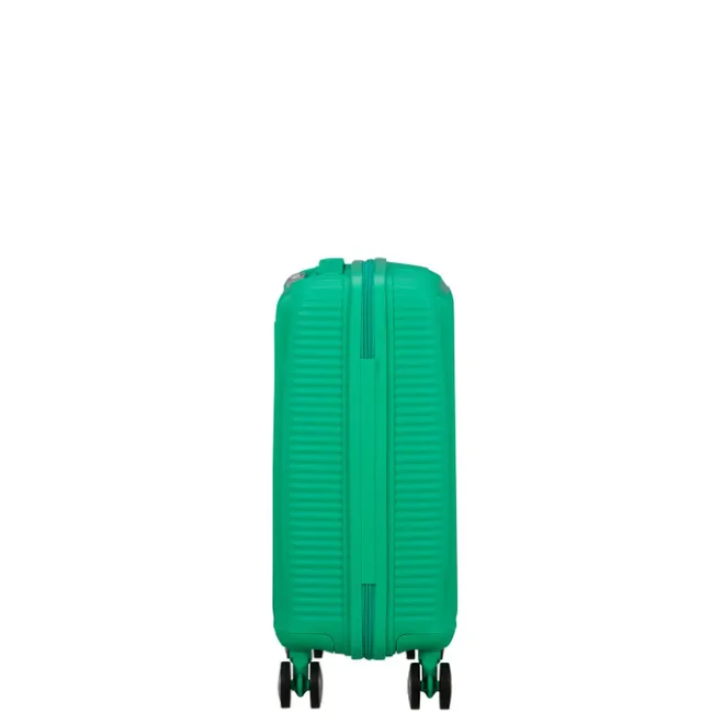 Clearance American Tourister Soundbox Mini Spinner 47 bright green