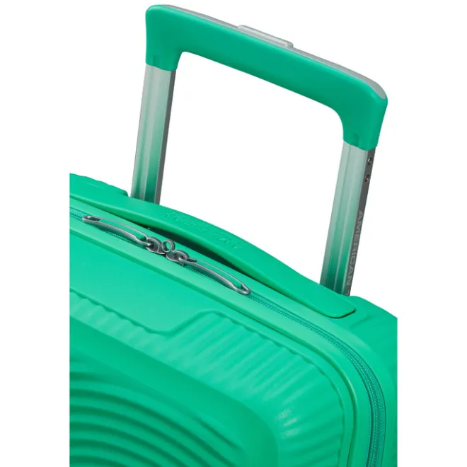 Clearance American Tourister Soundbox Mini Spinner 47 bright green