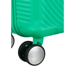 Clearance American Tourister Soundbox Mini Spinner 47 bright green