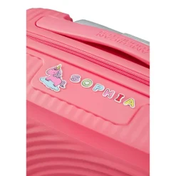 Best American Tourister Soundbox Mini Spinner 47 sun kissed coral