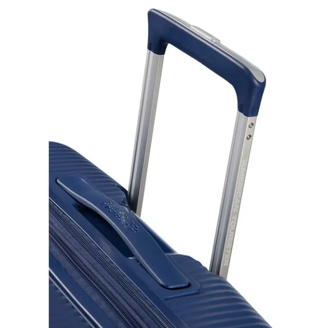 Online American Tourister Soundbox Spinner 77 Expandable midnight navy