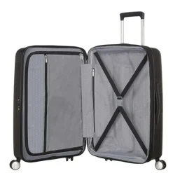 New American Tourister Soundbox Spinner 67 Expandable bass black