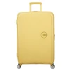New American Tourister Soundbox Spinner 77/28 TSA Expandable pastel yellow
