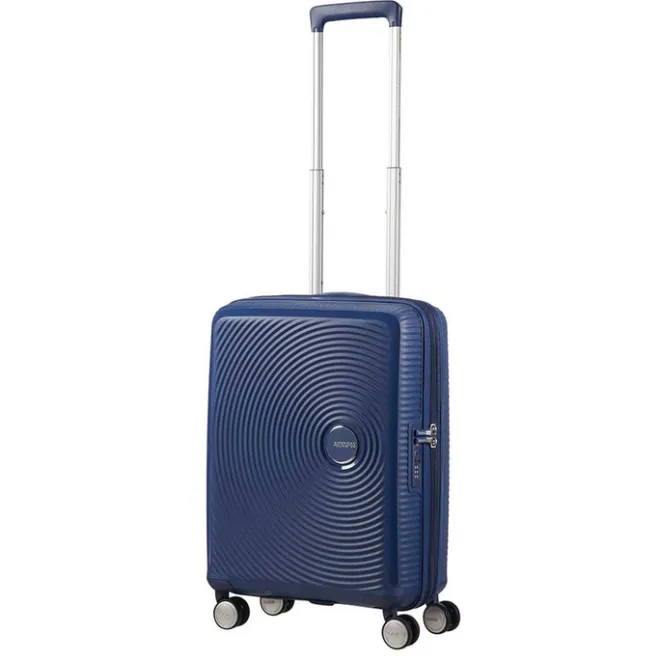 Outlet American Tourister Soundbox Spinner 55 Expandable midnight navy