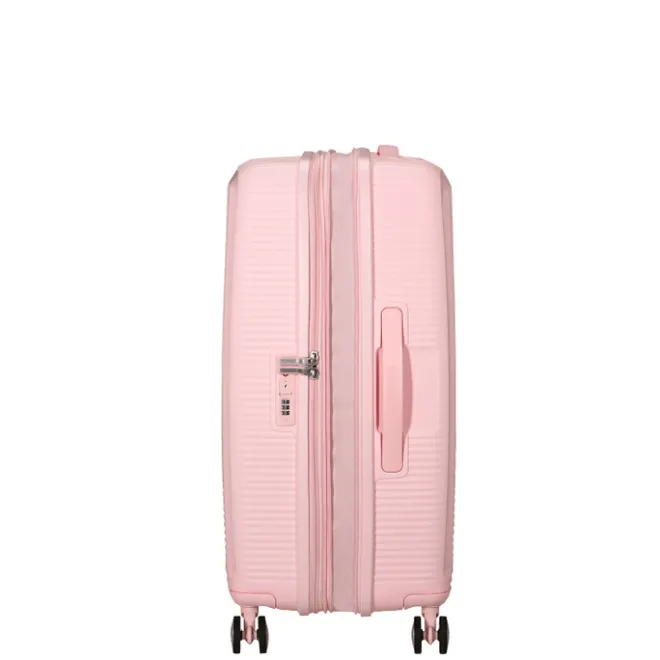 Outlet American Tourister Soundbox Spinner 67/24 TSA Expandable pastel pink