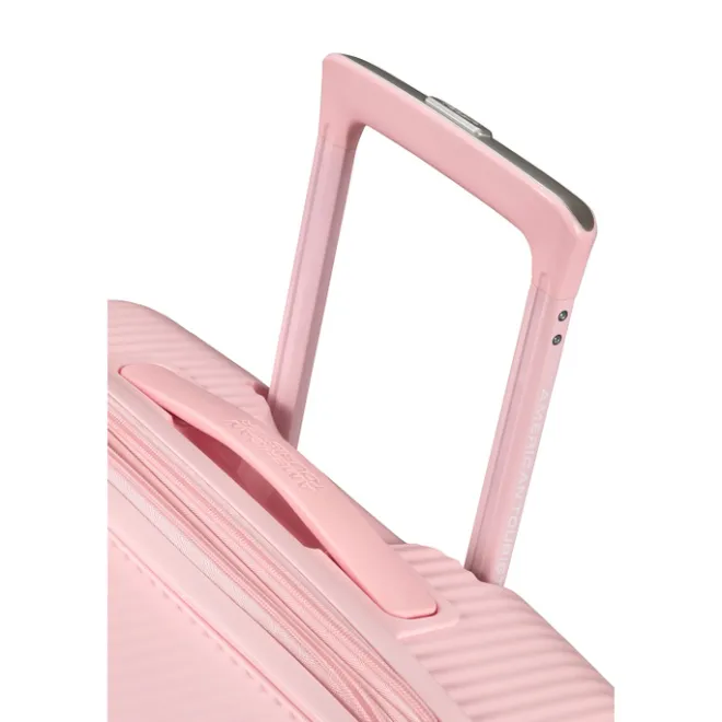 Outlet American Tourister Soundbox Spinner 67/24 TSA Expandable pastel pink