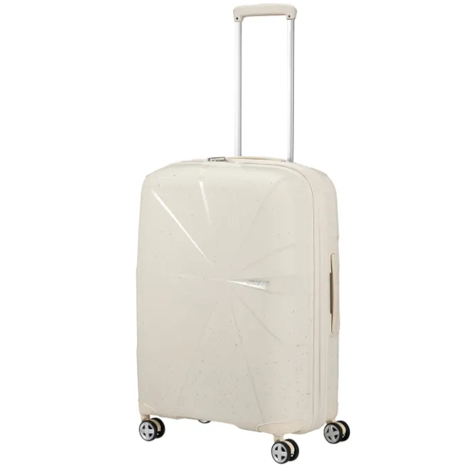 Outlet American Tourister Starvibe Spinner 67/24 Expandable TSA Ltd cream speckles