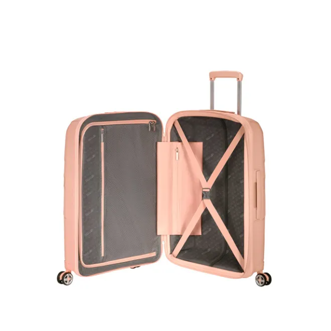 Sale American Tourister Starvibe Spinner 67 EXP met. peach