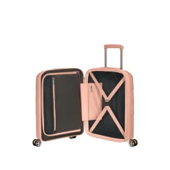 New American Tourister Starvibe Spinner 55 EXP met. peach