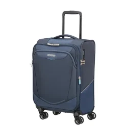 Clearance American Tourister Summerride Spinner 55/20Expandable TSA Length 35 cm navy