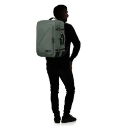 Hot American Tourister TAKE2CABIN Travel Backpack L Expandable dark forest