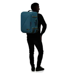 Hot American Tourister TAKE2CABIN Travel Backpack L Expandable harbor blue
