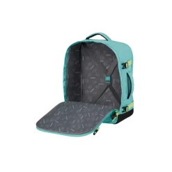 Outlet American Tourister TAKE2CABIN Casual Backpack M dusty turquoise/lime