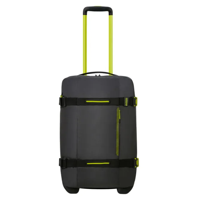 Best American Tourister Urban Track Duffle/Wheels S Coated black/lime