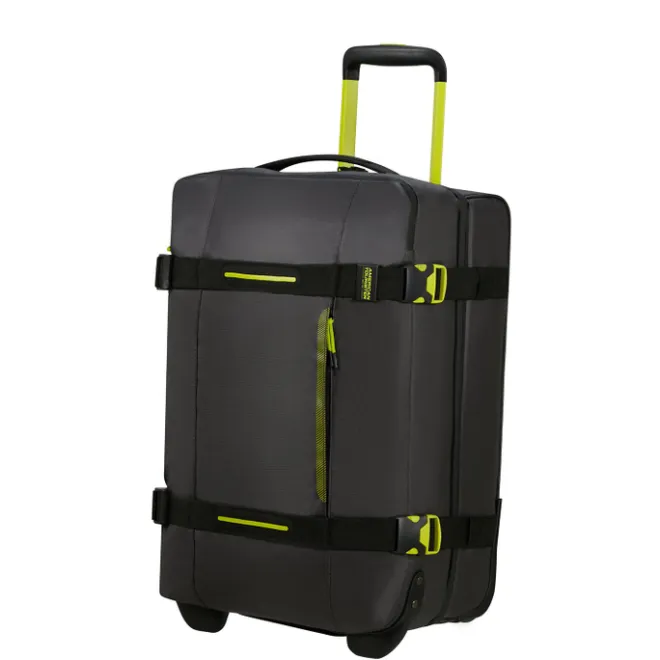 Best American Tourister Urban Track Duffle/Wheels S Coated black/lime
