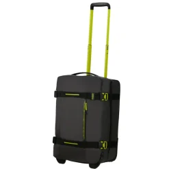 Best American Tourister Urban Track Duffle/Wheels S Coated black/lime